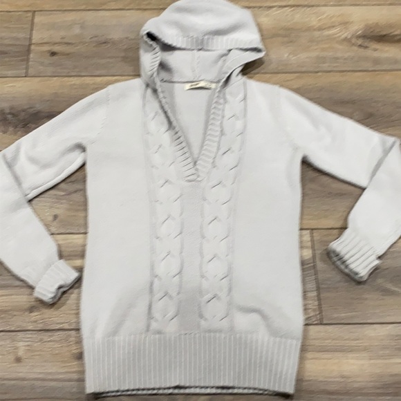 Old Navy Sweaters - OLD NAVY Gray [ TALL ] Hooded Sweater MED
